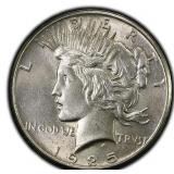 1925-P Peace Dollar Silver U.S. Philadelphia Mint