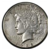 1922-S Peace Dollar Silver U.S San Francisco Mint
