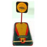 $16 SHIP Vintage Tin Litho Ranger Steel Basketball