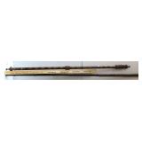 19th Century Curtain Rod and long Bamboo Shaft