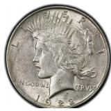 1922-P Peace Dollar Silver U.S. Philadelphia Mint