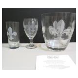 NO SHIP: UNUSED Mignon Faget New Orleans Drink Set