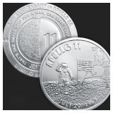 1 oz Apollo 11 50th Anniversary Silver Round