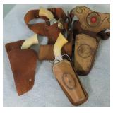 All Vintage Plastic Holsters and Guns
