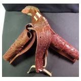 Vintage Soft Rubber Dual Holster