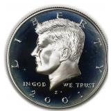 2001-S Silver Proof Kennedy Half Dollar US Coin