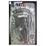 TEN Troy Ounces .999 Fine Silver Art Bar