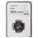 1969-S Washington Quarter NGC Proof-67 ?