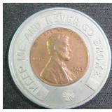In Memoriam John F. Kennedy Lucky Penny