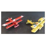 TWO (2) Vintage Biplanes