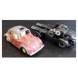 Two Old Toy Vehicles