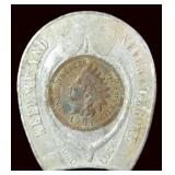 1904 Indian Head Cent Niagara Falls Lucky Penny