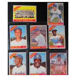 Eight (8) 1966 Dodgers Baseball Cards