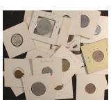 Twenty-Five (25) Foreign Coins, Super Estate Find!