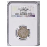 1912 Liberty Nickel NGC Good Details