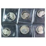 SIX (6) UNC Proof U.S. Nickels