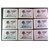 Nine (9) 1989 Bowman Mickey Mantle Entry Form