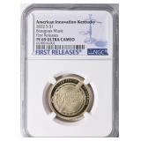 2022-S Kentucky Bluegrass Music FR NGC Proof-69 UC