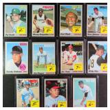 Eleven (11) 1970 Topps Baseball Cards