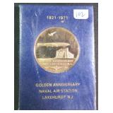 1971 Golden Anniv. Naval Air Station Lakehurst, NJ