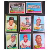 Eight (8) 1965 Topps Baseball Cards incl.