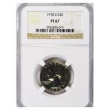 1970-S Washington Quarter NGC Proof-67
