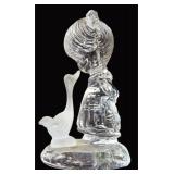 1990 made in Germany Figure, 24% Lead Crystal