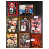 Eight (8) Football Cards incl. John Elway, Barry