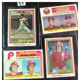 1981-82 Baseball Pete Rose .325 BA and Nolan Ryan