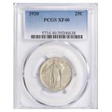 1920 Standing Liberty Quarter PCGS XF-40