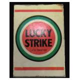 Vintage Hong Kong Made Lucky Strike Metal Ash Tray