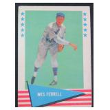 1961 Fleer Wes Ferrell #26