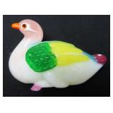 Vintage Art Glass Bird