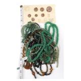 Estate Find Necklaces and Mexican Matrix Opals