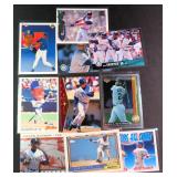 NINE (9) Ken Griffey Jr Baseball Cards