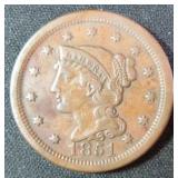 1851 U.S. Large Cent