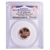 2009-D Professional Life. FDOI PCGS MS-66 RD