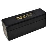 EMPTY USED Black PCGS Coin Box