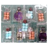 Nine (9) Pokemon Damage Counter Dice