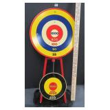 Swinging Arm Target Game by Louis Marx Tin Litho