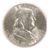 1963 SILVER Franklin Half Dollar