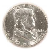 1963 SILVER Franklin Half Dollar