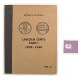 Lincoln Cents Partial Album, As Found
