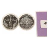 MD & CT State Quarters