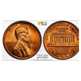1969-S Lincoln Cent PCGS MS-64 RD
