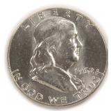 1962 SILVER Franklin Half Dollar