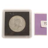 Silver 1969 Kennedy Half Dollar