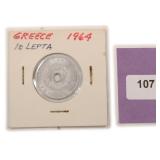 1964 Greece 10 Lepta