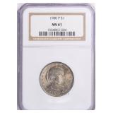 1980-P Susan B. Anthony Dollar NGC MS-65 (Toned)