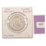 1963 Silver Mexico Un Peso